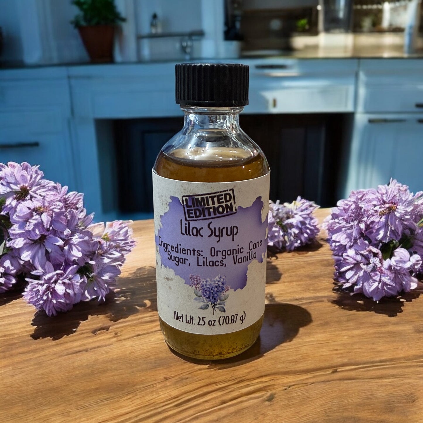 Lilac syrup