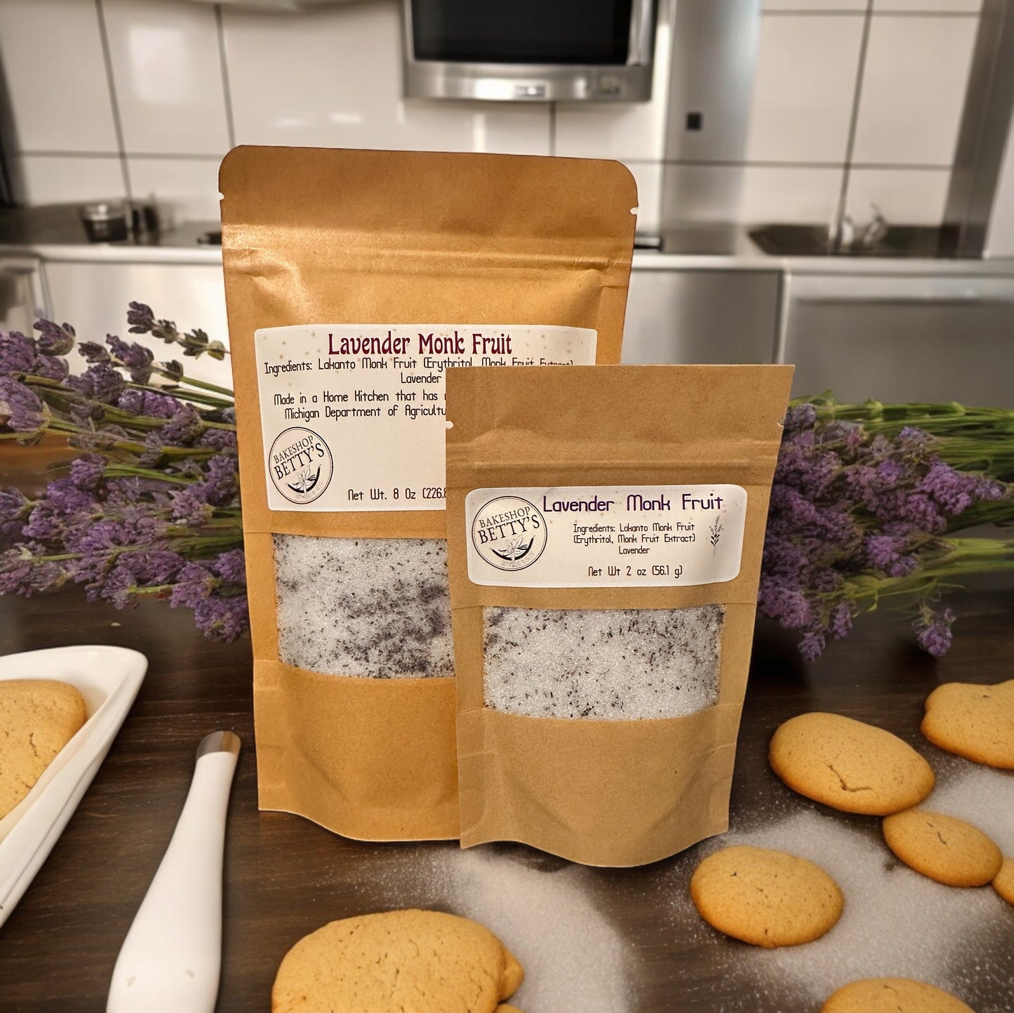 Lavender Sugar (and Sugar Free)