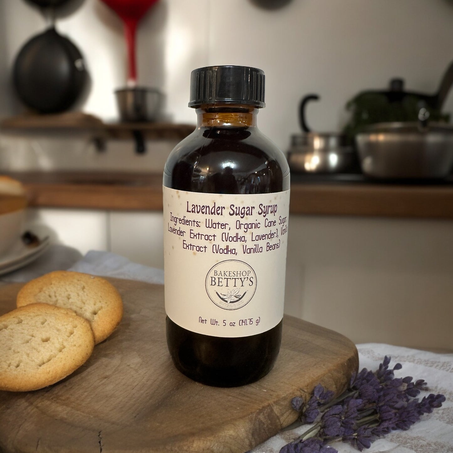 Lavender Sugar (and Sugar Free) Syrup