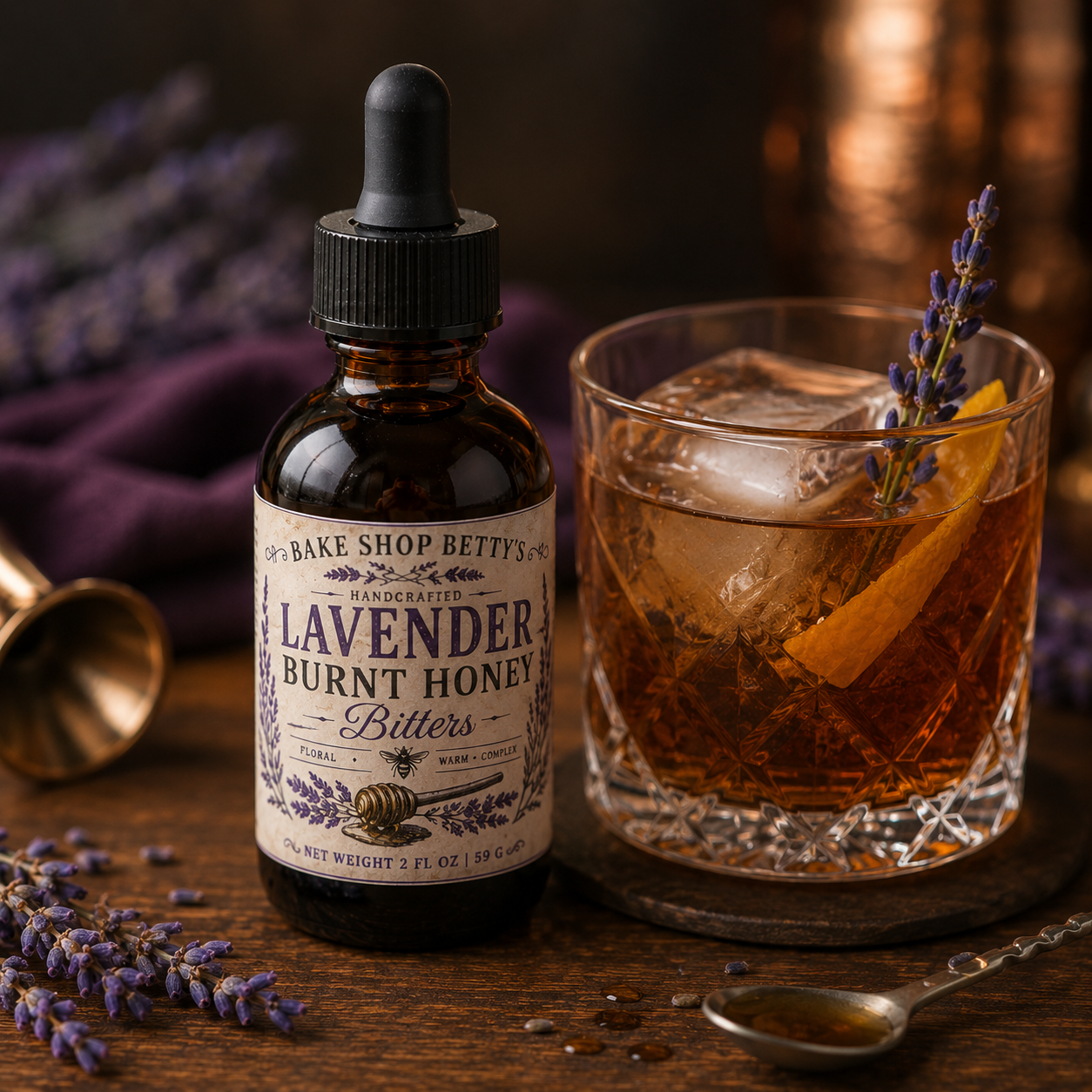 Lavender Burnt Honey Bitter Extract