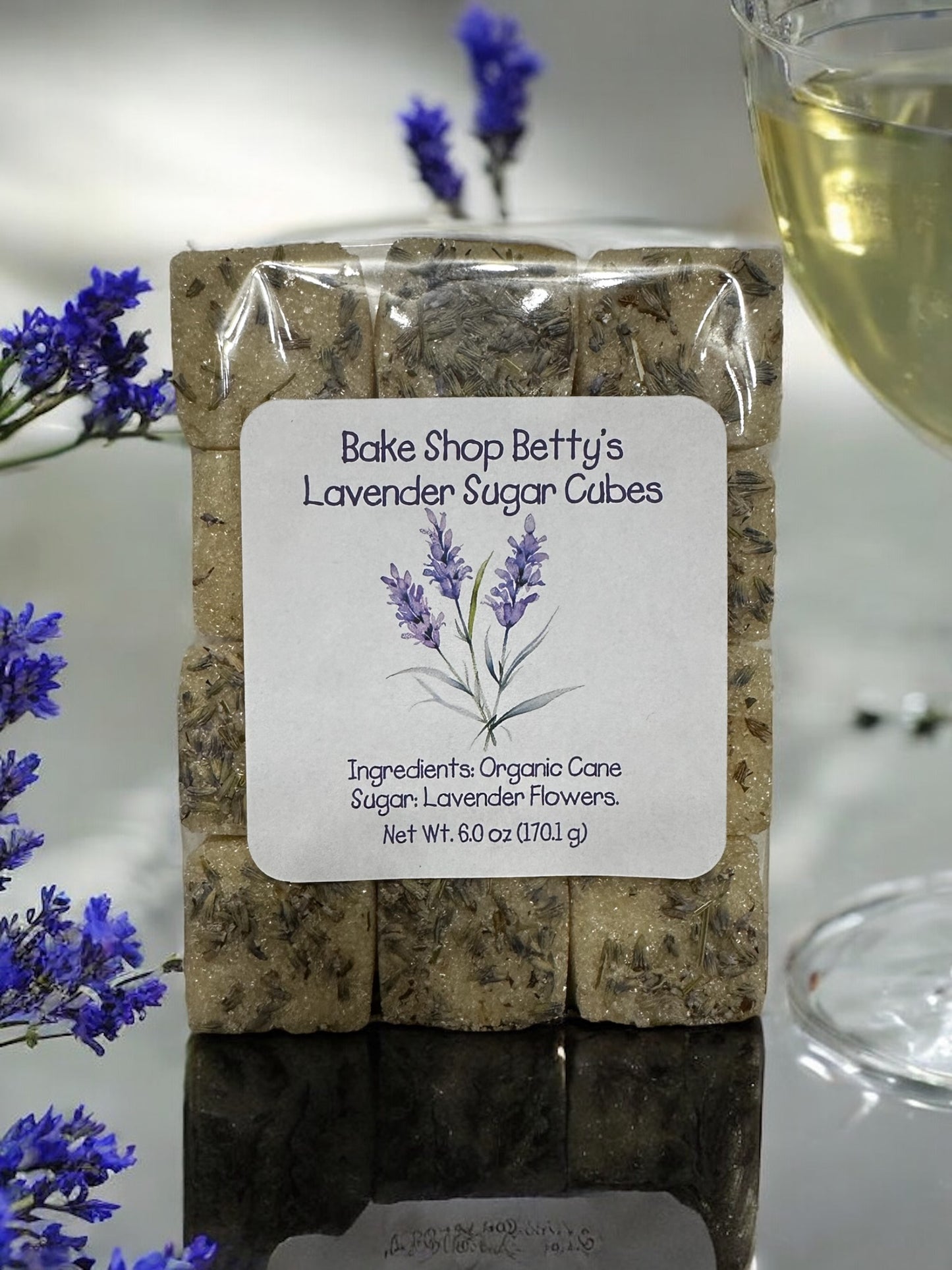 Lavender Sugar Cubes
