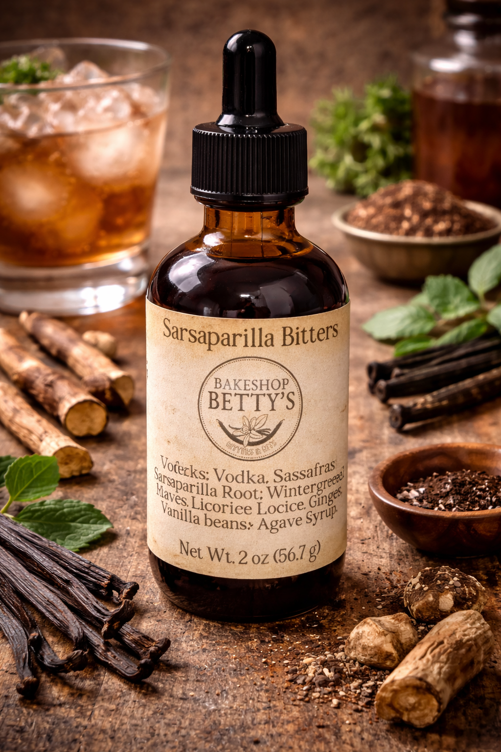 Sarsaparilla Bitters Flavor Extract