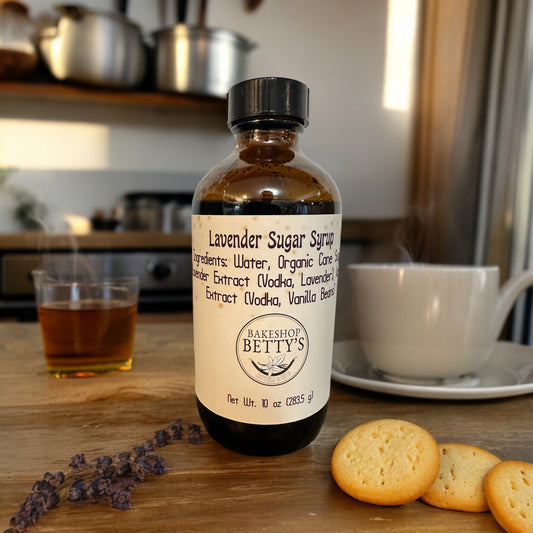 Lavender Sugar Syrup 10 oz